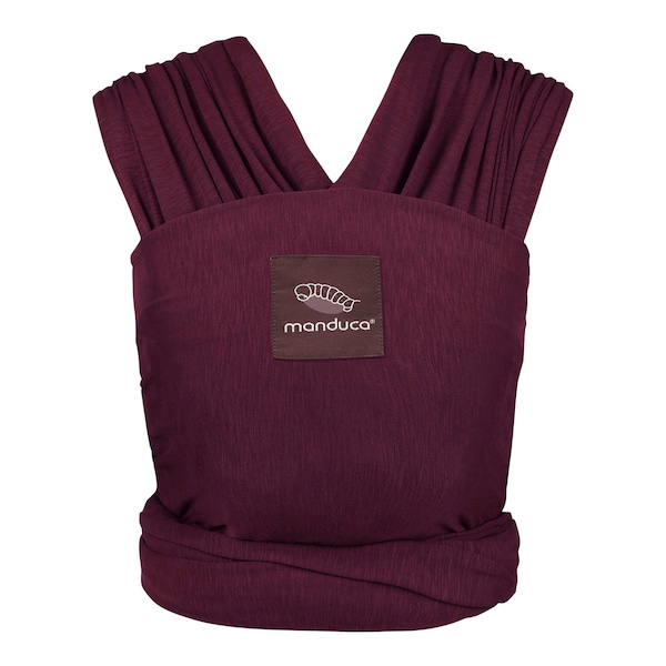 babywalz manduca® - SLINGBabytragetuch 510cm berry Begrenzte Freigabe