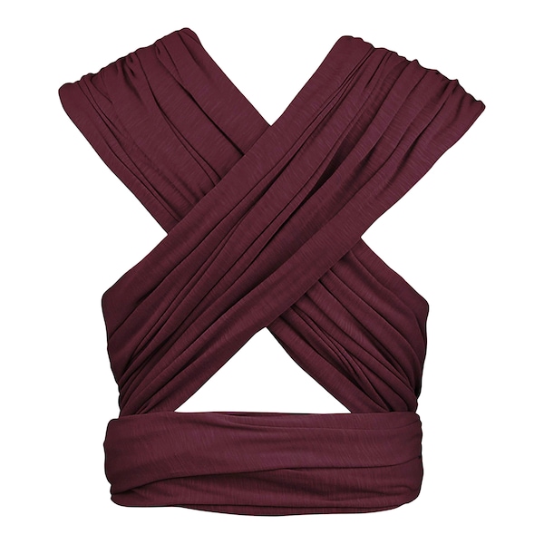 babywalz manduca® - SLINGBabytragetuch 510cm berry Begrenzte Freigabe