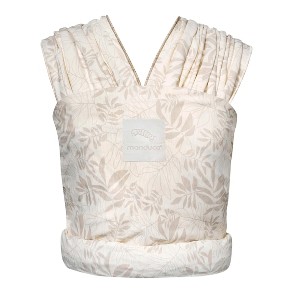 babywalz manduca® - SLINGBabytragetuch 510cm Limited Edition botanic vanilla Neueste Stile