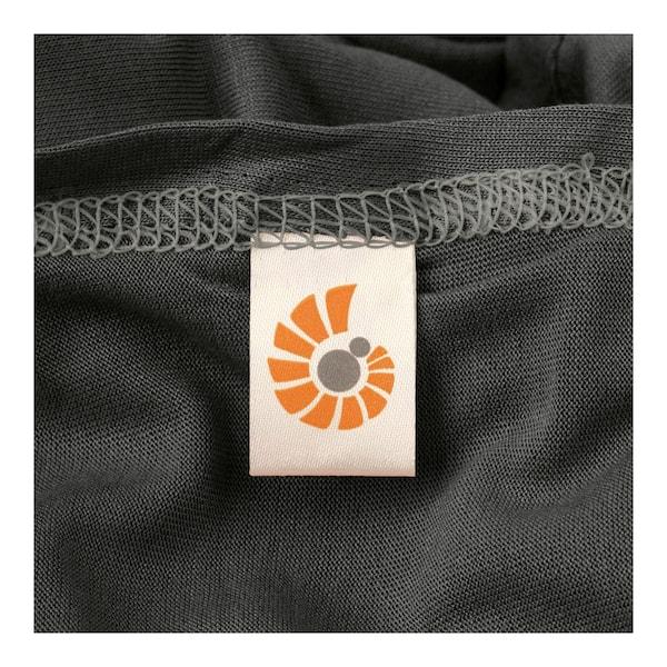 babywalz Ergobaby® - AURA WRAPTragetuch Strick 490 cm soft black Zeitbegrenzte Promotion