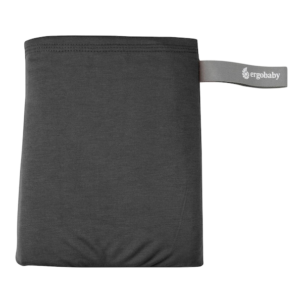 babywalz Ergobaby® - AURA WRAPTragetuch Strick 490 cm soft black Zeitbegrenzte Promotion