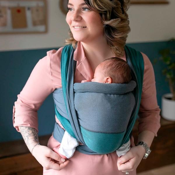 babywalz HOPPEDIZ®Babytragetuch Frühchentuch forest Bis zu 65% Rabatt