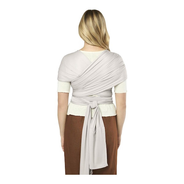 babywalz Ergobaby® - AURA WRAPTragetuch Mesh 490 cm soft grey Kostenloser Versand international
