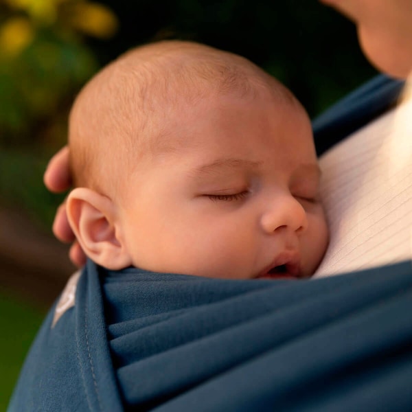 babywalz HOPPEDIZ®Babytragetuch Elastisches Tragetuch anthrazit Begrenzt auf 3 Tage