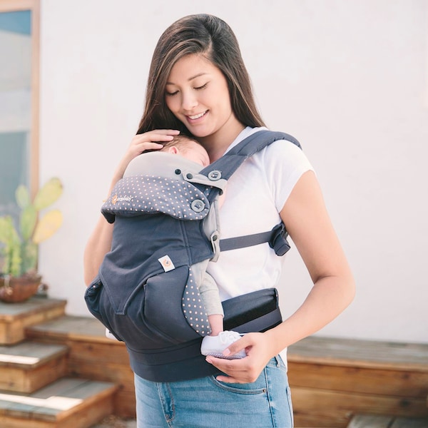 babywalz Ergobaby® - ORIGINALNeugeborenen-Einsatz Easy Snug Original für Babytrage grey Günstiger Verkauf