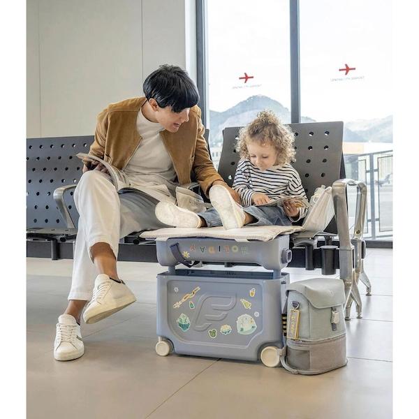 babywalz Stokke® - JetKids™ by Stokke®Reiseset inkl. BedBox und Wickelrucksack arctic blue Fabrikpreis