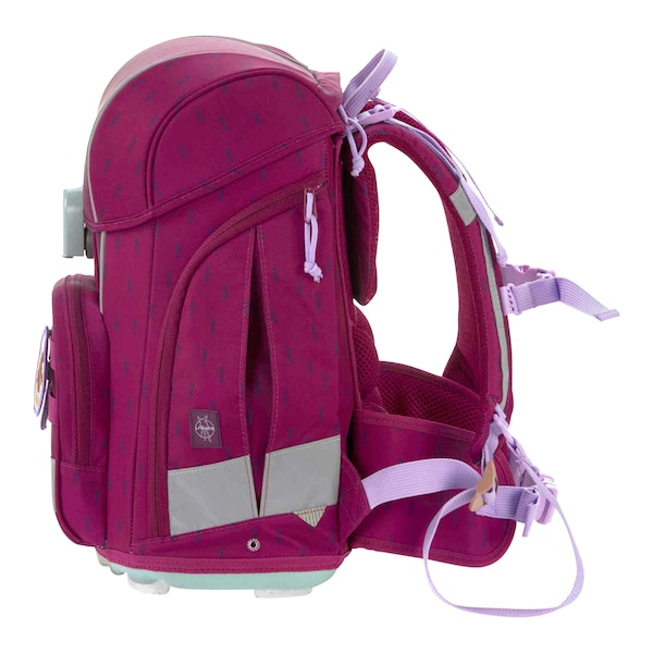 babywalz LässigSchulranzen-Set Boxy Unique 7-tlg. Speckles berry Osterangebot