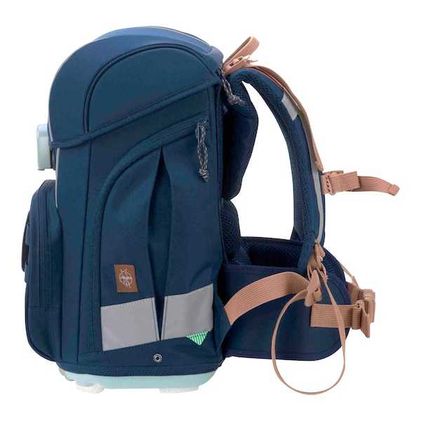 babywalz LässigSchulranzen-Set Boxy Unique 7-tlg. navy Muttertagsangebot