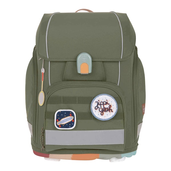 babywalz LässigSchulranzen-Set Boxy Unique 7-tlg. olive Jubiläumsangebot