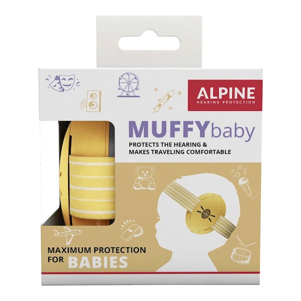 babywalz AlpineMuffy Baby Gehörschutz gelb Heißer Verkauf