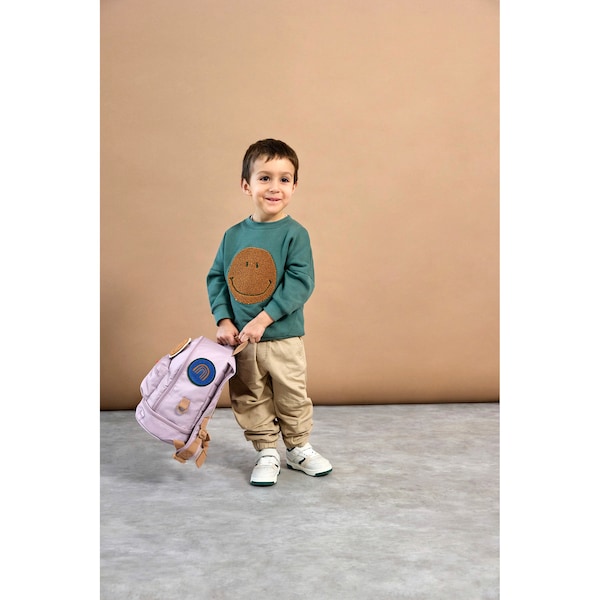 babywalz LässigKindergartenrucksack Mini Backpack Little Gang lila Blitzangebot