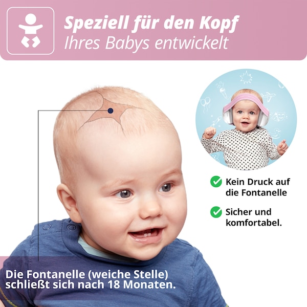 babywalz AlpineMuffy Baby Gehörschutz pink Kauf eins, bekomm eins gratis