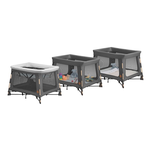 babywalz Maxi-CosiReisebett Swift 3-in-1 Beyond Graphite Eco Super Sparpreis