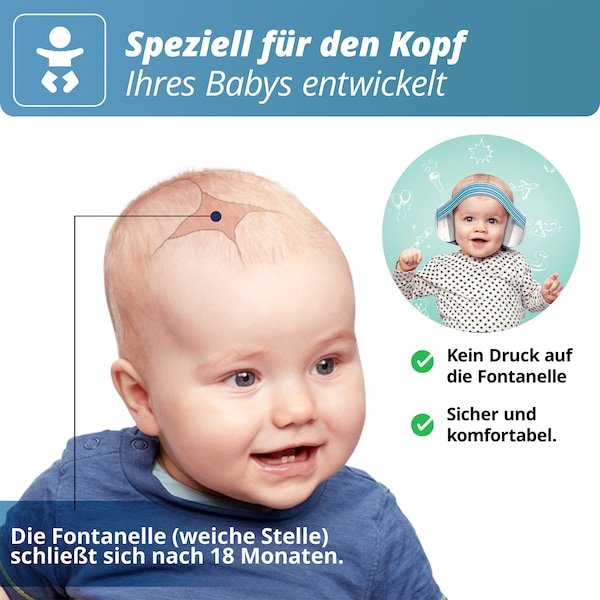 babywalz AlpineMuffy Baby Gehörschutz blau Bis zu 55% Rabatt