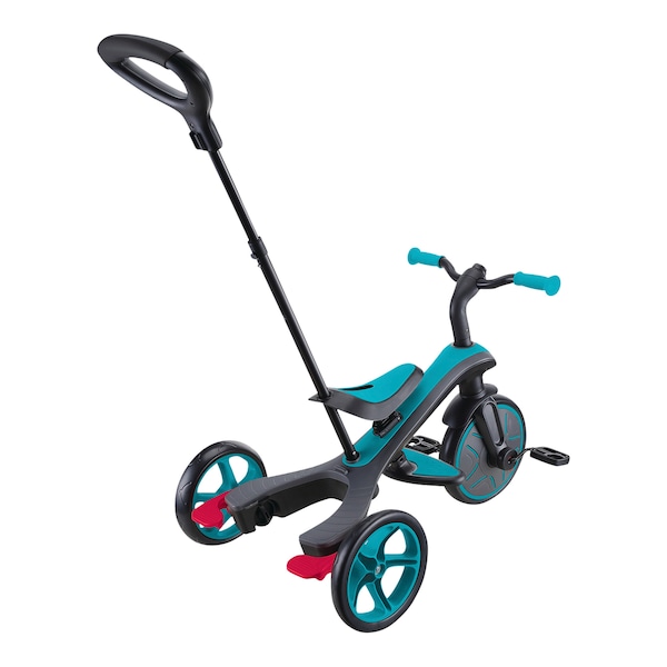 babywalz GlobberDreirad Explorer Trike 4in1 türkis 50% Rabatt für begrenzte Zeit
