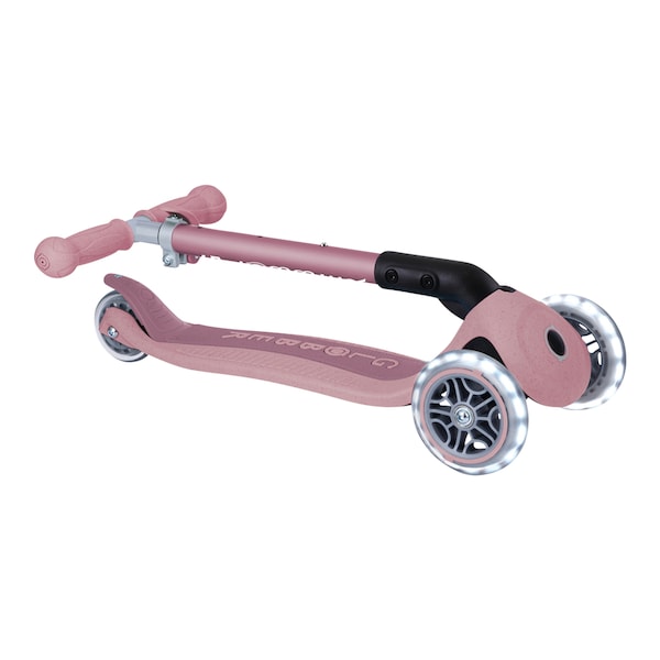 babywalz GlobberScooter Junior Foldable Lights ECO beere 2025