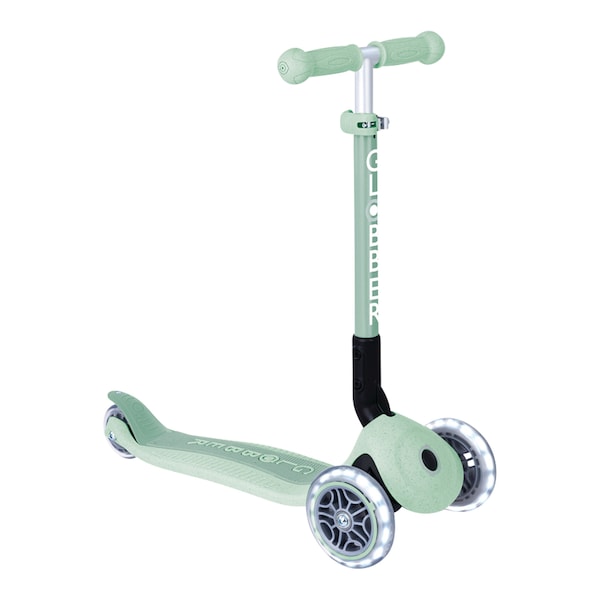 babywalz GlobberScooter Junior Foldable Lights ECO pistazie Hotsell