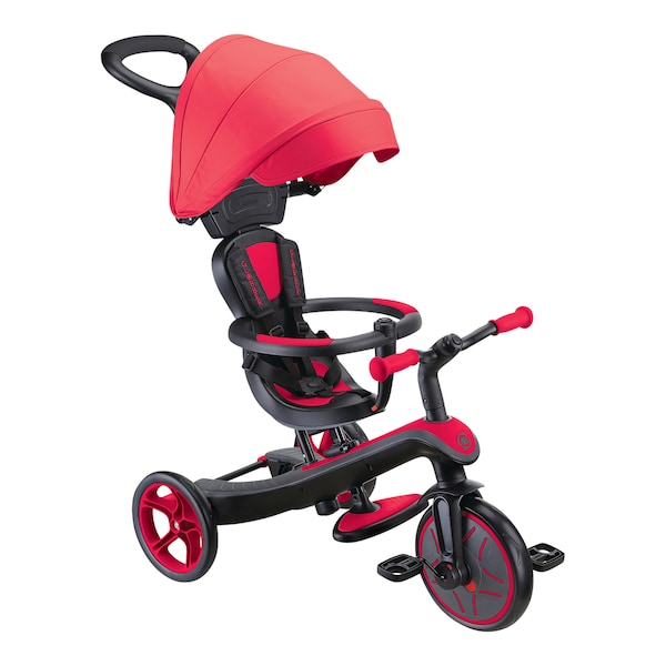 babywalz GlobberDreirad Explorer Trike 4in1 rot Günstiger Verkauf