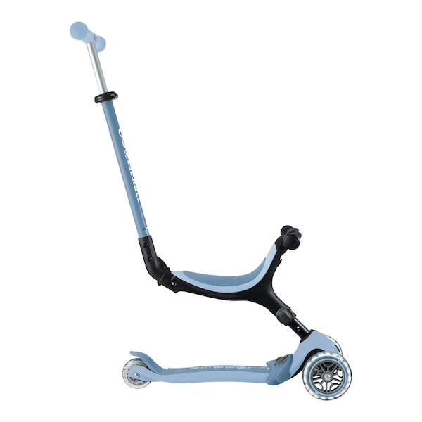 babywalz GlobberScooter 3in1 Go-Up active ECO mit Leuchtrollen blaubeere blaubeere Fabrikverkauf