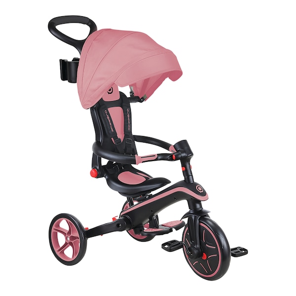 babywalz GlobberDreirad Explorer Trike foldable 4in1 rosa Meist gekauft