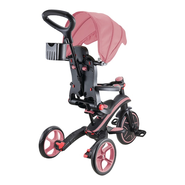 babywalz GlobberDreirad Explorer Trike foldable 4in1 rosa Meist gekauft