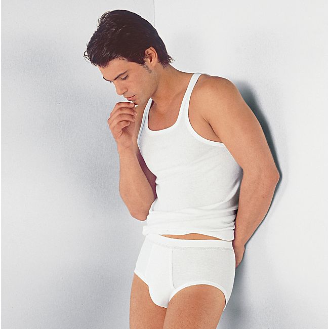 babybutt Conta Feinripp Herren-Unterhemd im 2er-Pack 2025