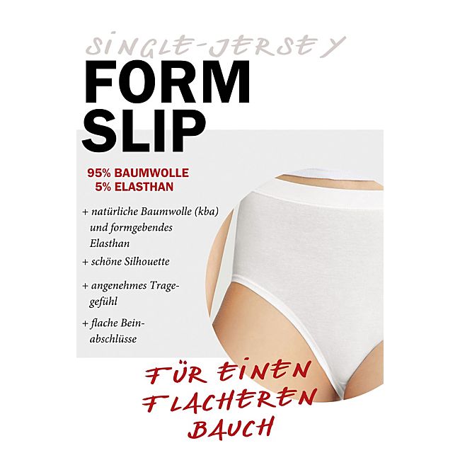 babybutt Con-ta Single-Jersey Damen-Formslip im 2er-Pack Osterangebot