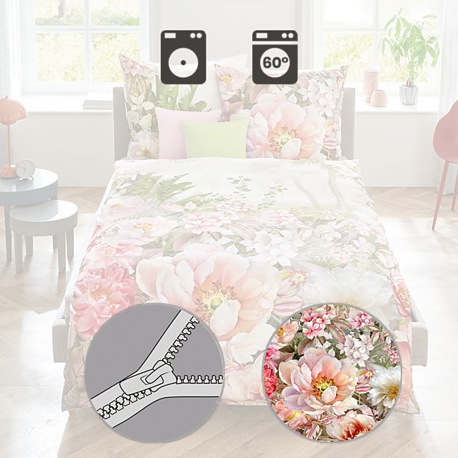 babybutt Kaeppel Mako-Satin Bettwäsche "Paradise Valley" Osterangebot