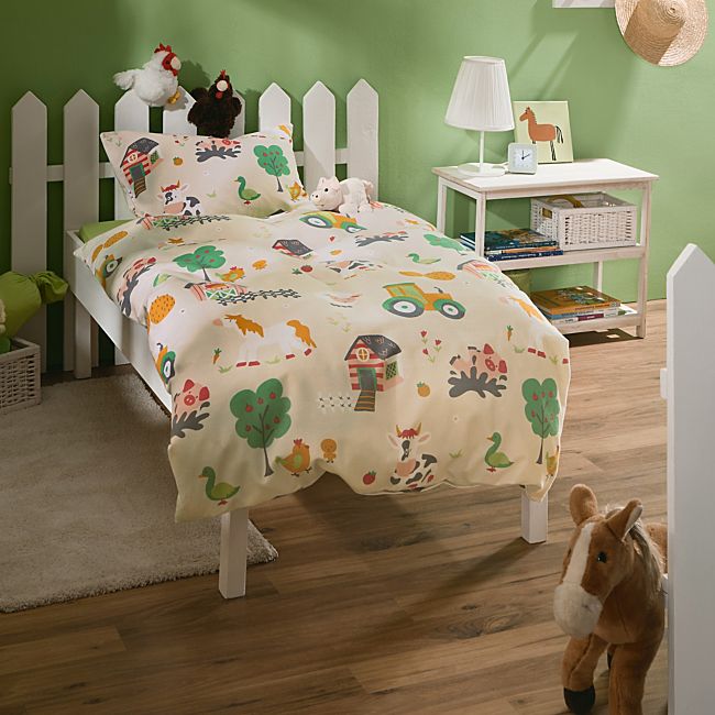 babybutt REDBEST Flanell Kinder-Bettwäsche Muttertagsangebot