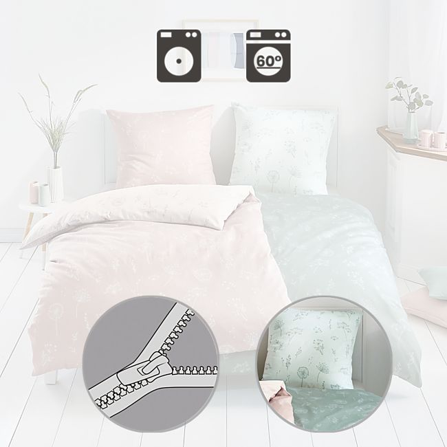 babybutt Kleine Wolke Mako-Satin Wendebettwäsche "Leone" Cyber Monday