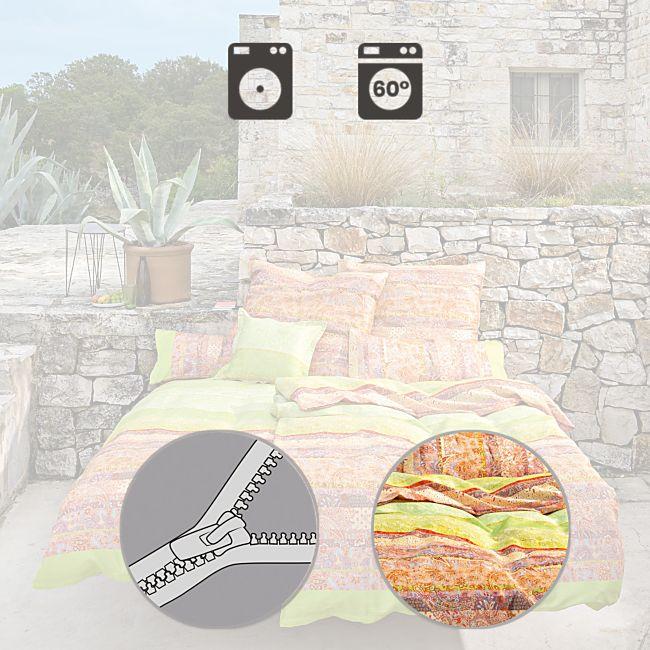 babybutt Bassetti Feinsatin Bettwäsche "Montalcino V1" Valentinstagsangebot