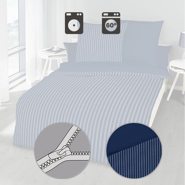 babybutt Kaeppel Mako-Satin Wendebettwäsche "Eternity Combo" Neuheiten