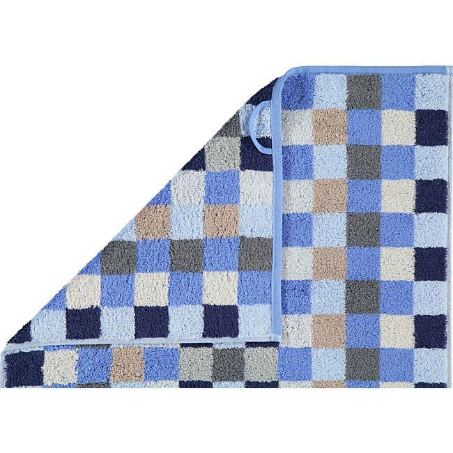 babybutt Cawö Walk-Frottier Jacquard Gästetuch "Unique Karo" im 2er-Pack Großer Ausverkauf