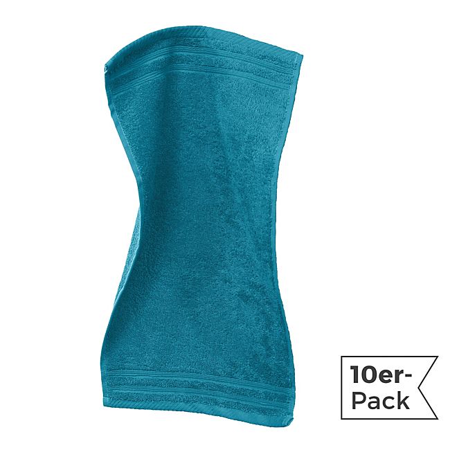 babybutt Erwin Müller Walk-Frottier Gästetuch "Heidelberg" im 10er-Pack Vatertagsangebot