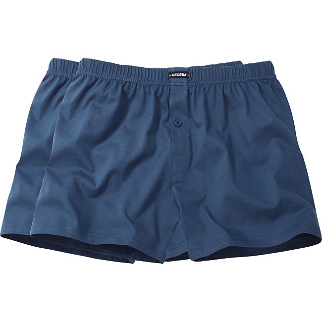 babybutt Ceceba Bio Single-Jersey Herren-Boxershorts im 2er-Pack 2025
