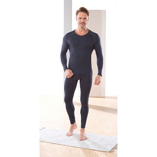 babybutt Con-ta Feinripp Herren-Thermo-Unterhemd langarm Begrenztes Angebot