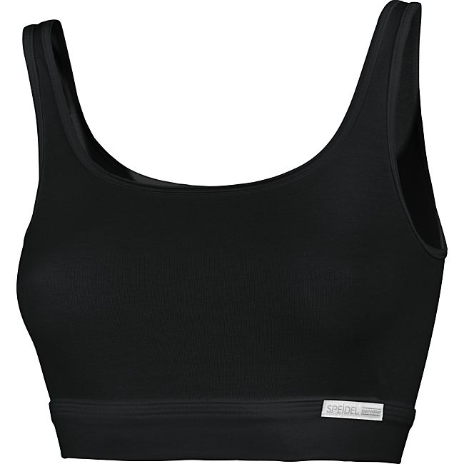 babybutt Speidel Bio Single-Jersey Damen-Bustier "Bio Cotton plus" im 3er-Pack Black Friday