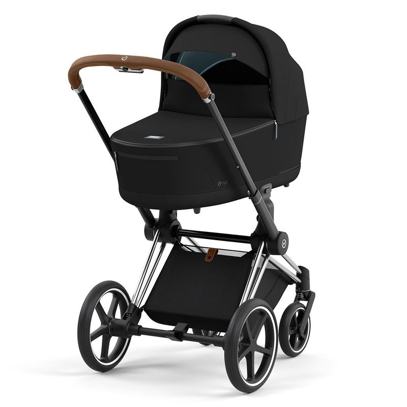 babyonlineshop CYBEX PRIAM Kinderwagen Sepia Black Bundle New Generation inkl. 7 Zubehörartikel Zeitbegrenzte Promotion