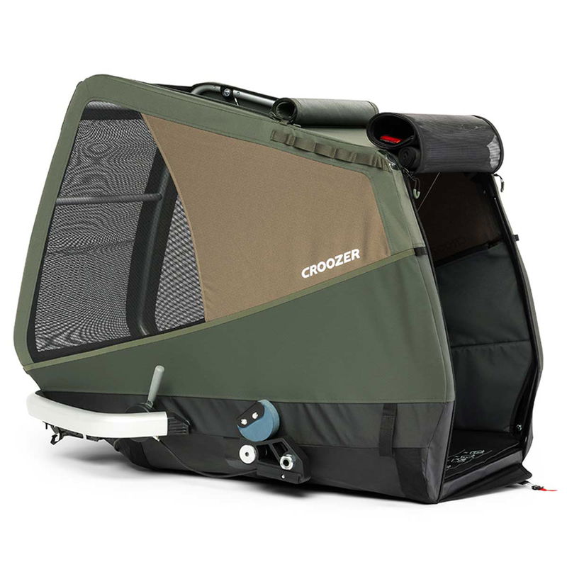 babyonlineshop Croozer Dog Mikke Moss green Fahrradanhänger für große Hunde geeignet Bis zu 60% Rabatt