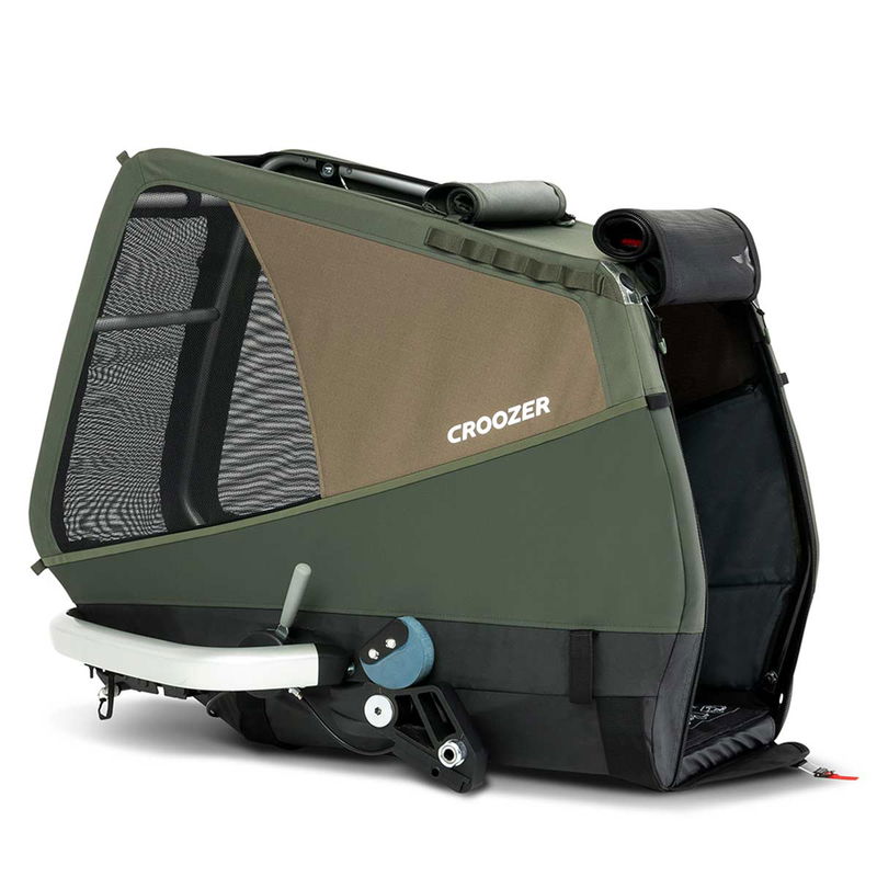 babyonlineshop Croozer Dog Enna Moss green Fahrradanhänger für mittelgroße Hunde geeignet Bis zu 65% Rabatt