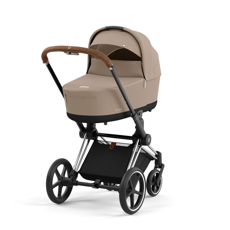 babyonlineshop CYBEX PRIAM Kinderwagen Cozy Beige New Generation Gestell wählbar Sonderangebot der Fabrik