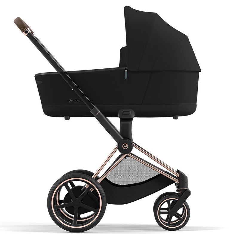 babyonlineshop CYBEX e-PRIAM Kinderwagen Sepia Black Bundle New Generation inkl. 8 Zubehörartikel Discount Store für neue Produkte