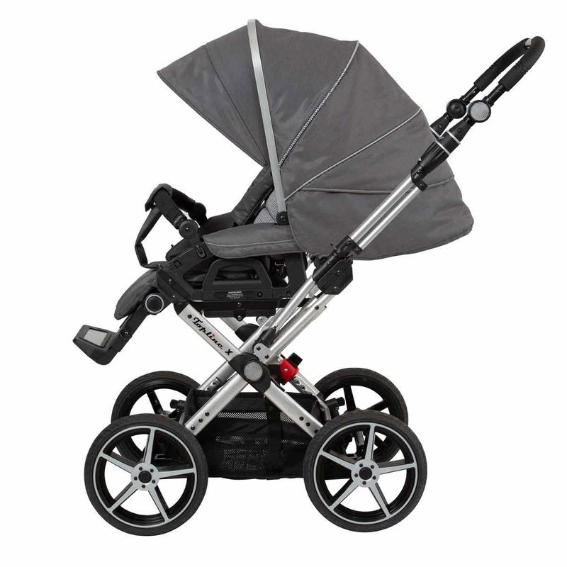 babyonlineshop Hartan Topline X Kinderwagen mit Kombitasche im Design chocolate hearts Nur noch ein Tag übrig