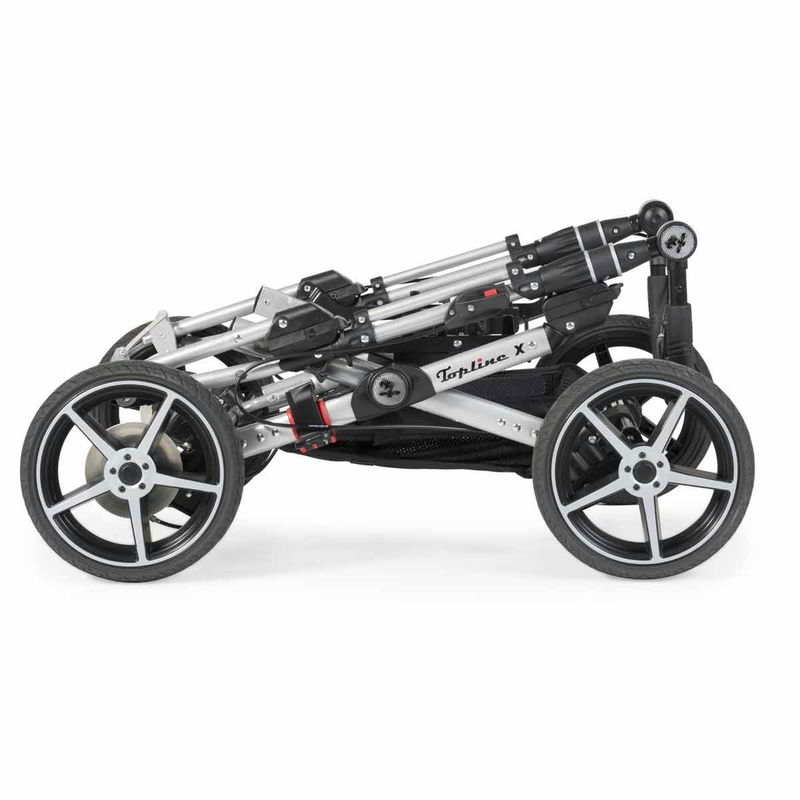 babyonlineshop Hartan Topline X Kinderwagen mit Kombitasche im Design chocolate hearts Nur noch ein Tag übrig