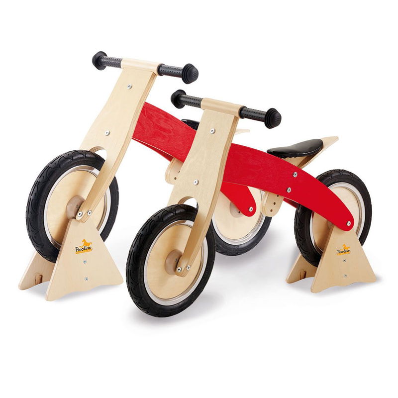 babyonlineshop Pinolino Laufrad Lino Birke massiv lackiert - zum Toppreis Hotsell