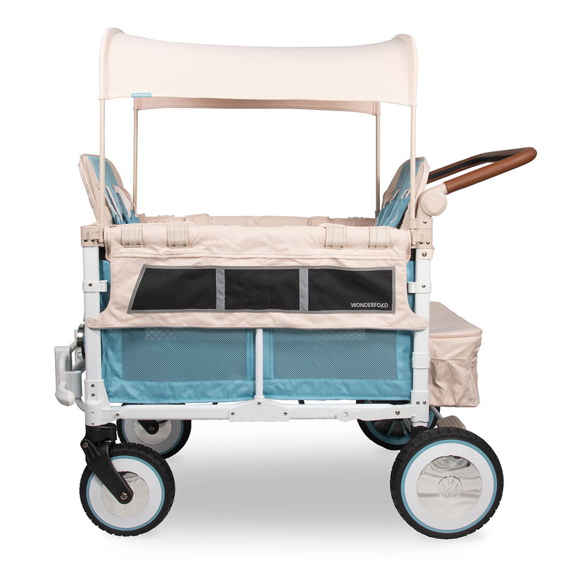 babyonlineshop WonderFold Bollerwagen Volkswagen VW4 - Bondi Blue Kostenloser Versand