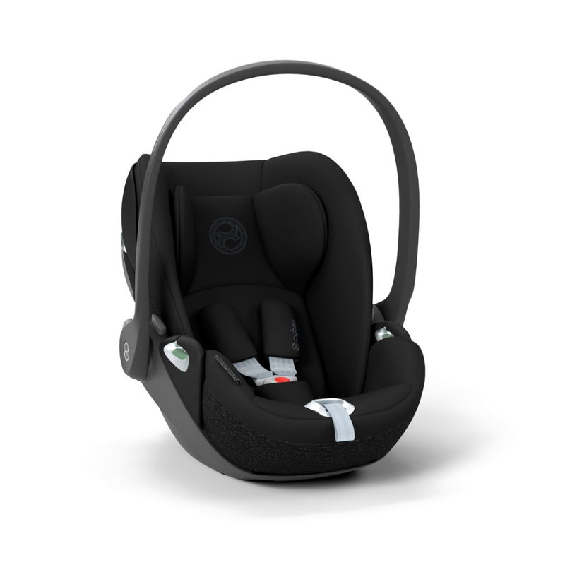 babyonlineshop CYBEX Cloud T i-Size Sepia Black Babyschale Exklusivangebot