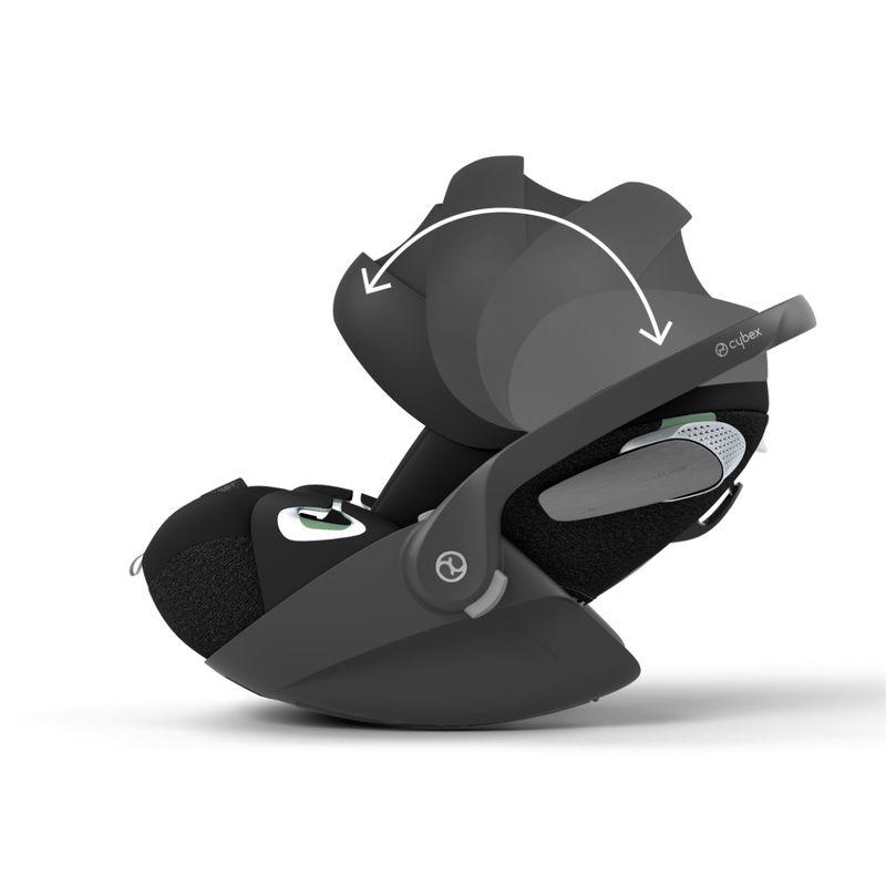 babyonlineshop CYBEX Cloud T i-Size Sepia Black Babyschale Exklusivangebot