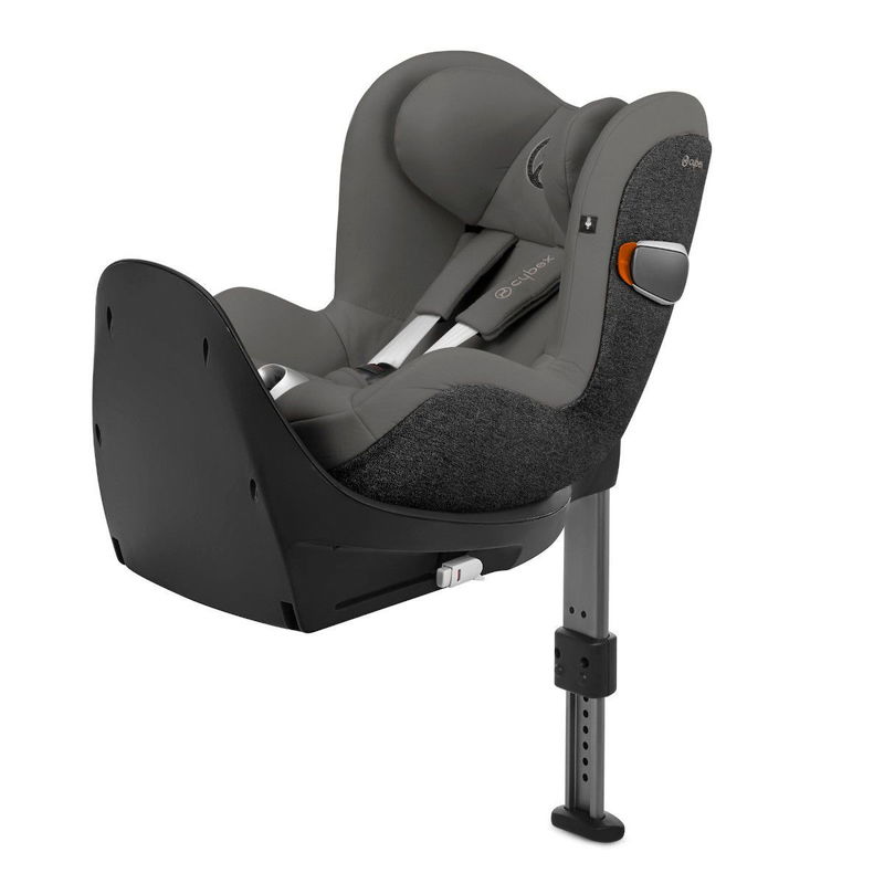babyonlineshop CYBEX Sirona Zi i-Size Babyschale Soho Grey ab Geburt bis 105 cm (ca. 4 Jahre) Saisonschlussverkauf