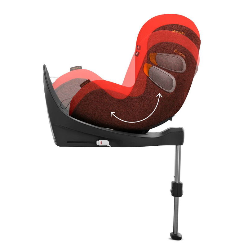 babyonlineshop CYBEX Sirona Zi i-Size Babyschale Soho Grey ab Geburt bis 105 cm (ca. 4 Jahre) Saisonschlussverkauf